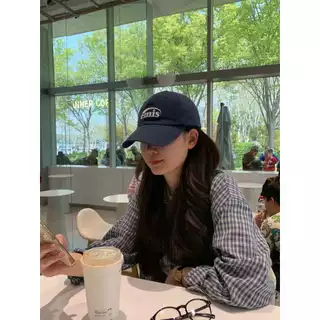 🚀【EMIS แท้100%】หมวกแก๊ปเกาหลี WAPPEN BALL CAP สไตล์ผ้ายีนส์ & คอร์ดูรอย New Logo Denim - พร้อมส่ง+ป้ายแท้