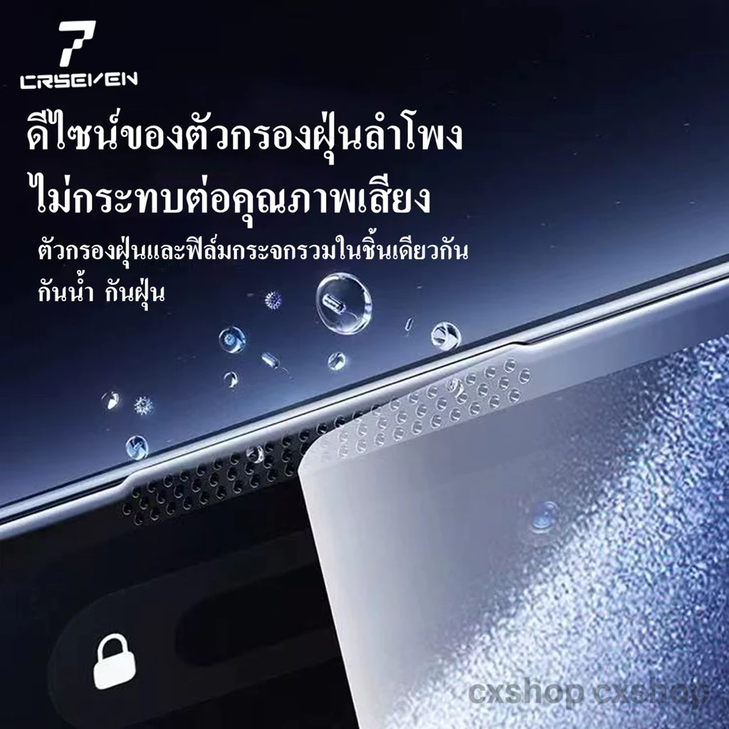 cxshop (028/029) ฟิล์มกระจกเต็มจอ แบบมีบล็อกติดง่าย กันฝุ่น กันรอยนิ้วมือ สำหรับ iPhone 16/15/14PRO/16PRO/16PROMAX thumbnail 4