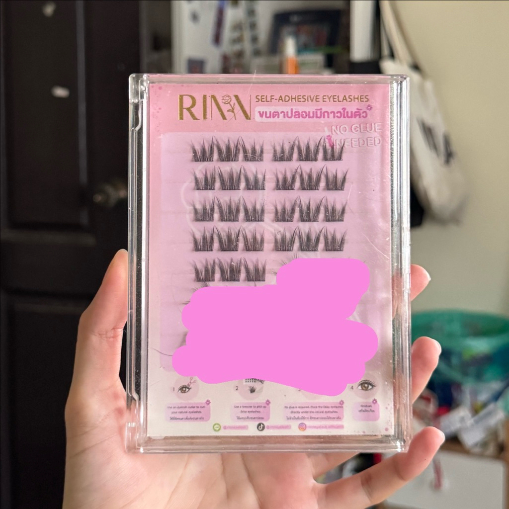 [มือสอง] RINN ขนตาปลอมมีกาวในตัว ทรง 12.กุหลาบ