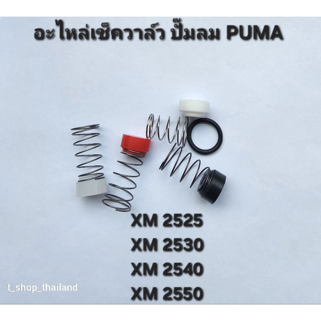 อะไหล่เช็ควาล์ว ชุดซ่อมเช็ควาล์ว Puma XM2525,XM2530,XM2540,XM2550 อะไหล่ปั๊มลม