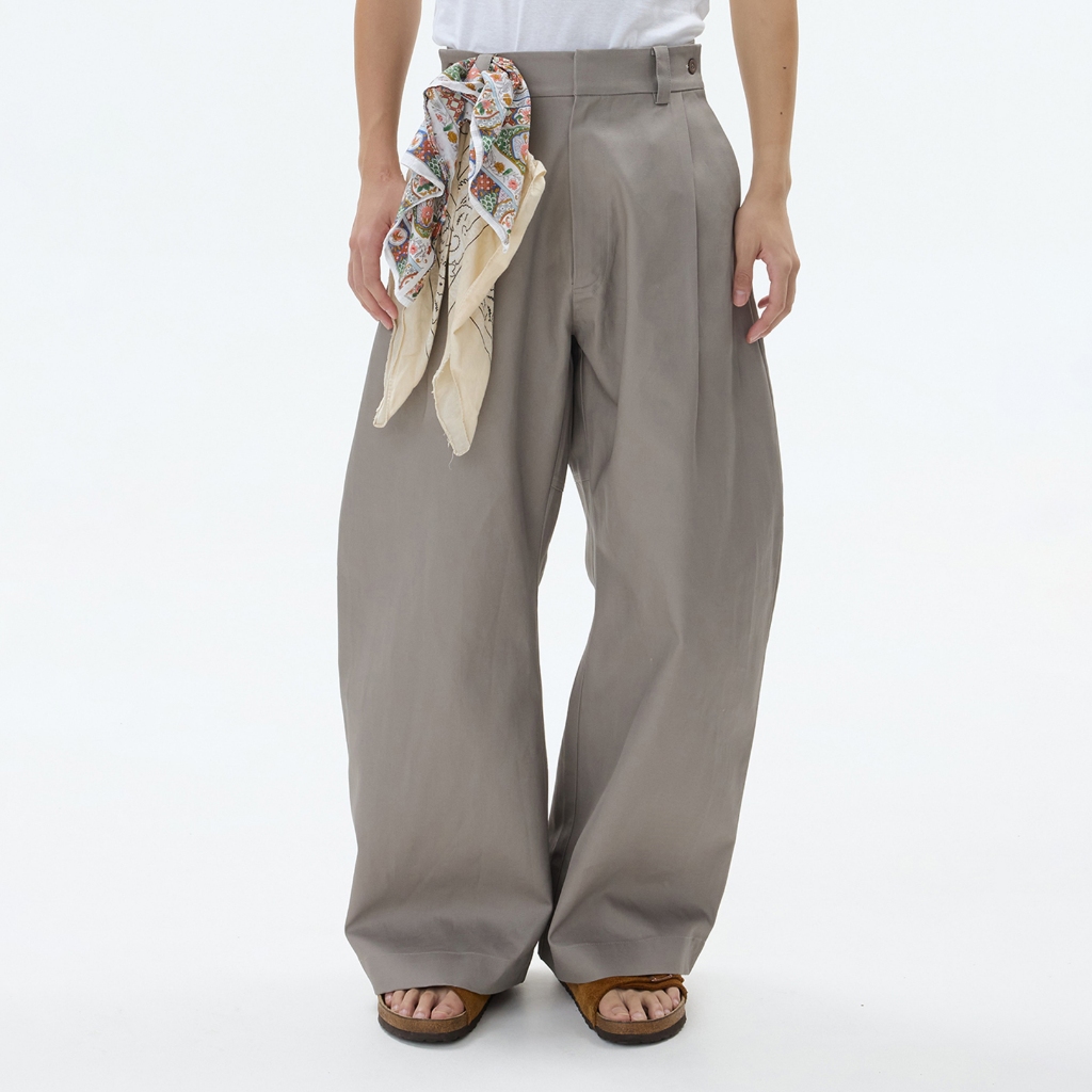 GROOVY BOY PANTS (GRAY) - กางเกงขายาว ทรงหลวม