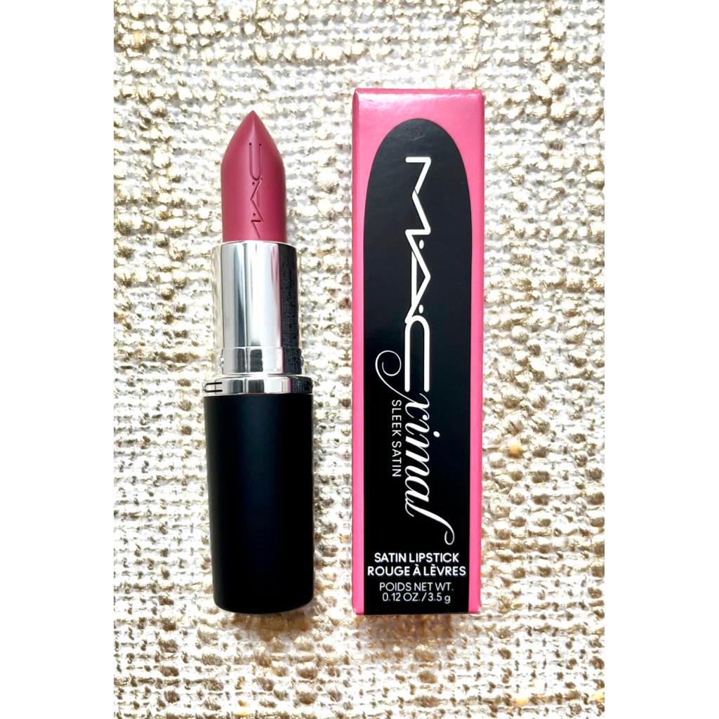 MAC Macximal Sleek Satin Lipstick ขนาดปกติ 3.4 g. #ป้ายไทย #ผลิต2567-2568