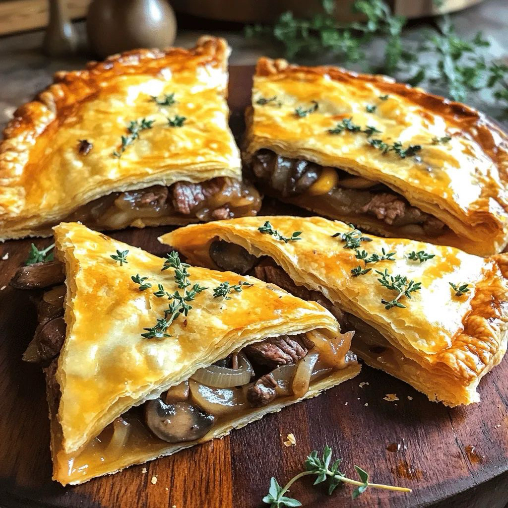 Steak & Onion Pie 5″ 250g – พายสเต็กเนื้อวัว+หอม