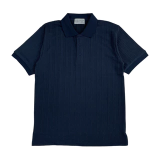 Rope Knit Polo เสื้อโปโลถักลายเชือกสุดคลาสสิก สีน้ำตาลอ่อน,กรม,เทาเข้ม,ขาว,ดำ,เขียว