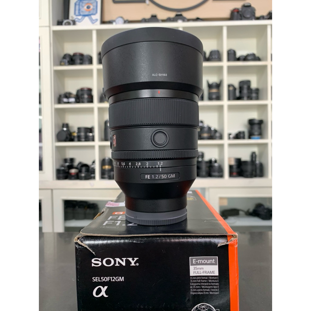 Sony50mmF1.2GMครบกล่องราคา53703บาท