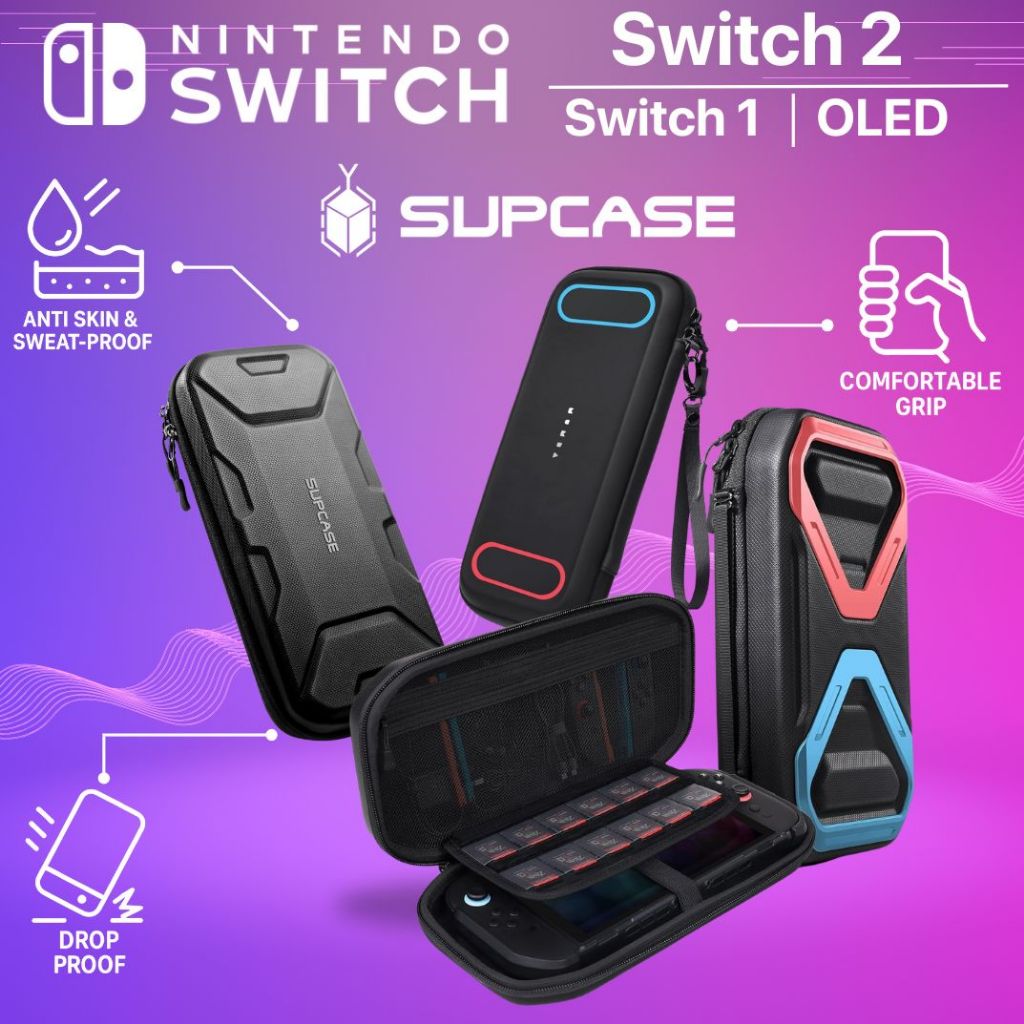 (ส่งทันที) กระเป๋า SUPCASE (MUMBA) Carrying Bags สำหรับ Nintendo Switch 2 / Switch 1 / Switch OLED