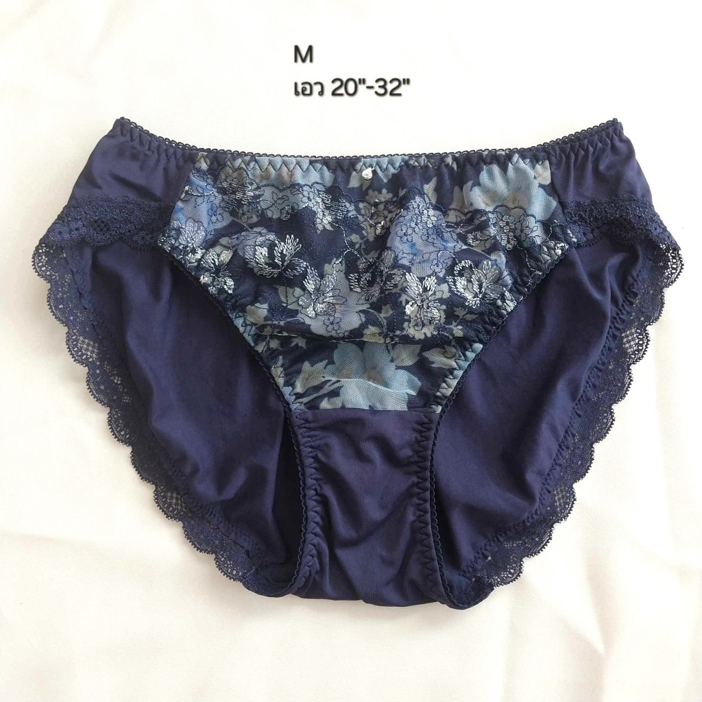 M / Tutu anna กางเกงในนำเข้าจากญี่ปุ่น ลูกไม้สวย ผ้าเด้ง
