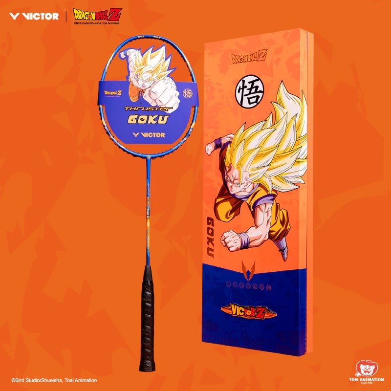 VICTOR x DRAGONBALL ไม้แบดมินตัน รุ่น TK-GOKU-GB Box set (โปรดอ่านรายละเอียดก่อนสั่ง)
