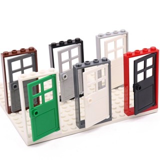 รวมบานประตูและกรอบ LEGO สำหรับงานประกอบ MOC 60621