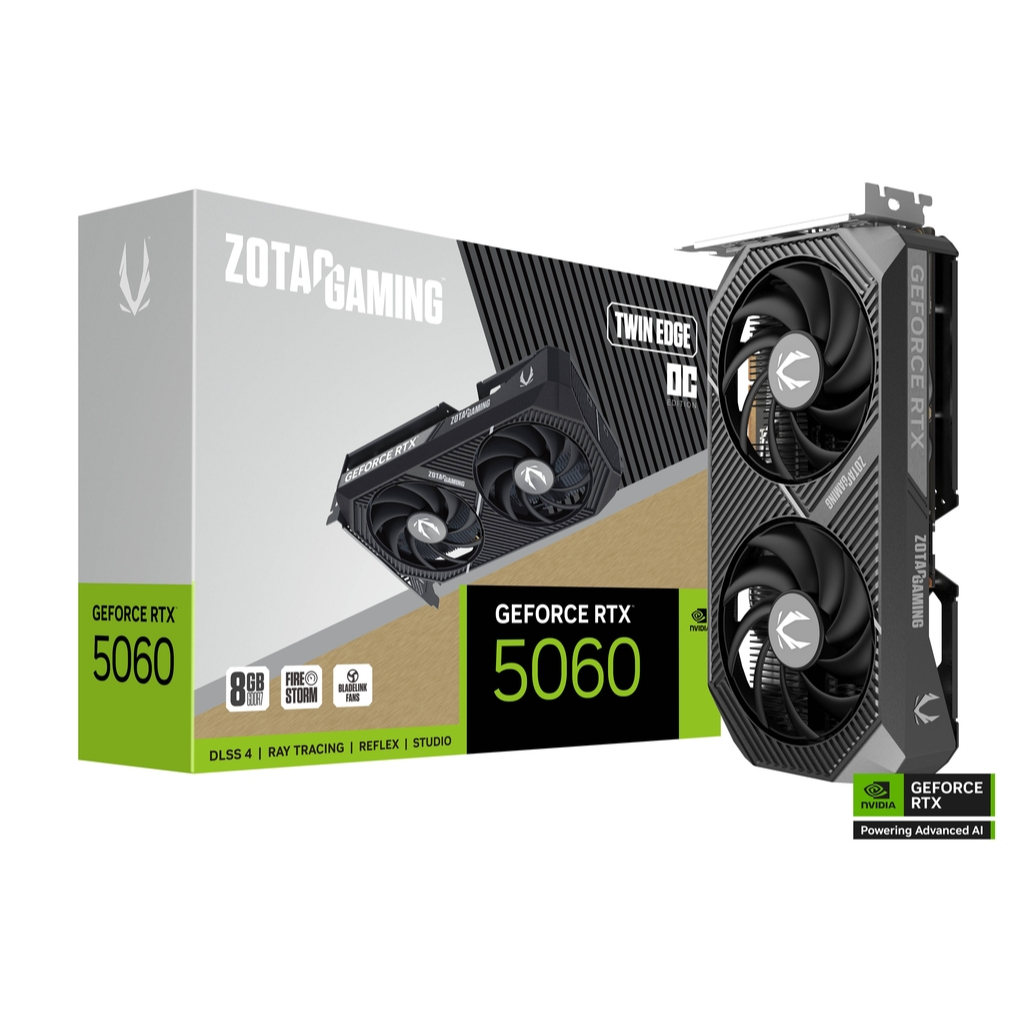 ZOTAC GAMING GeForce RTX 5060 Twin Edge OC (การ์ดจอ)