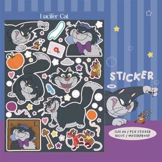 สติ๊กเกอร์ Sticker ver1 💜 ขนาด A6 ไดคัด