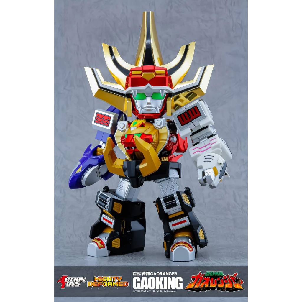 [Pre Order Q4/2568] Action Toys Mighty Deformed Gaoranger GaoKing (Action Figure