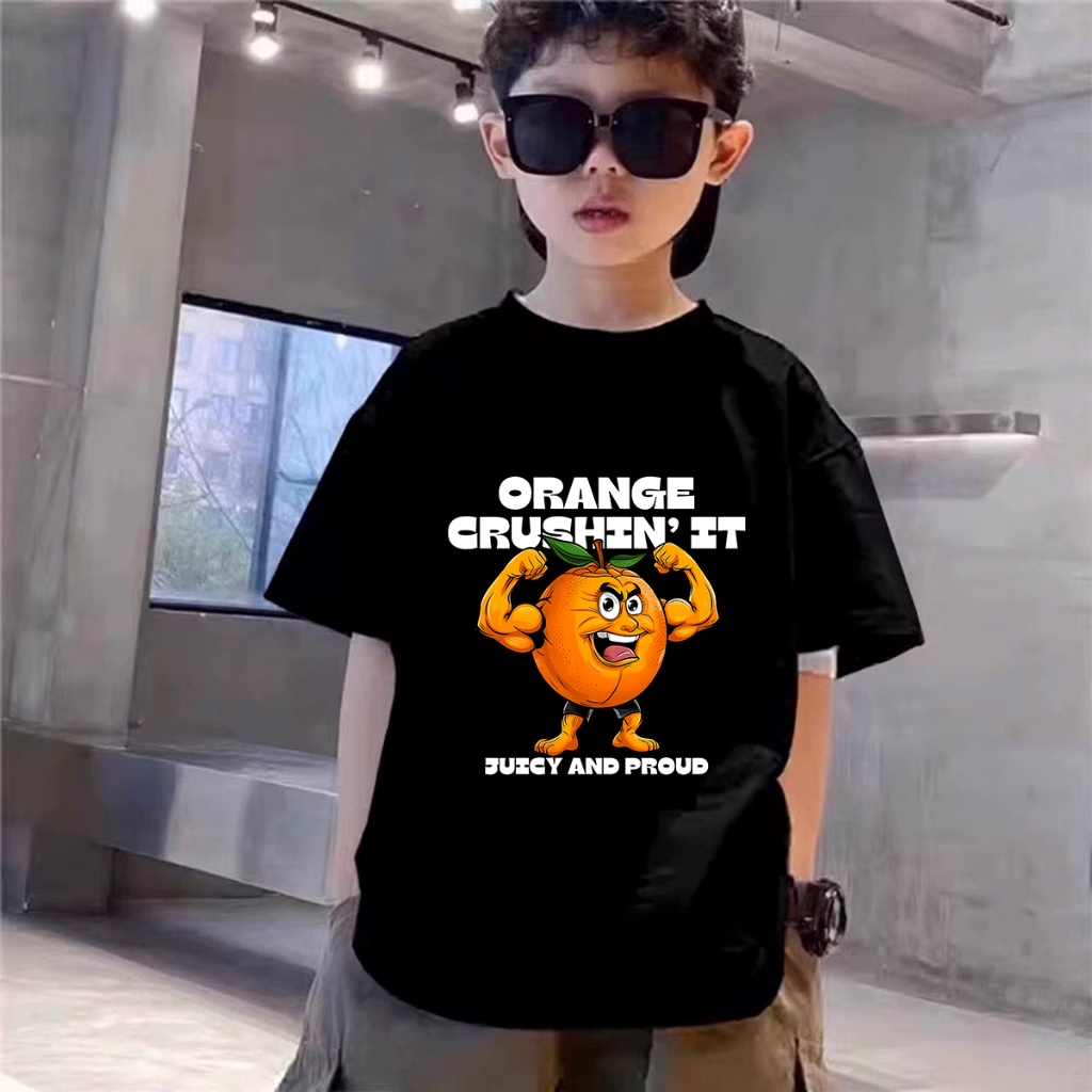 เสื้อเด็กสำหรับ DOPASHIRT Udin Din Din Dun ตลกอิตาลี Brainrot ยอดยูนิเซ็กส์ COD