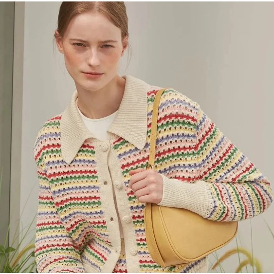 Stand Oil Bow bag Mini (Cream, Marron, Mustard, Black) 💯แท้