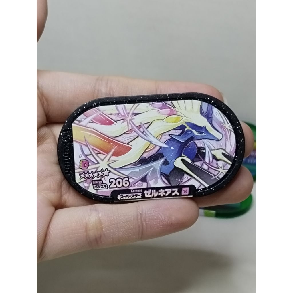 การ์ดเกมโปเกมอน เซร์เนอัส Xerneas Pokémon Mezastar