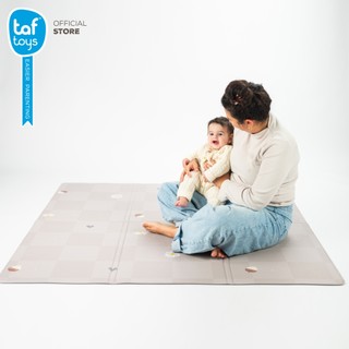 Taf Toys เสื่อรองคลาน พับได้ ขนาดใหญ่ Fold & Play Checkers Mat ของใช้เด็กแรกเกิด รูปที่ 3