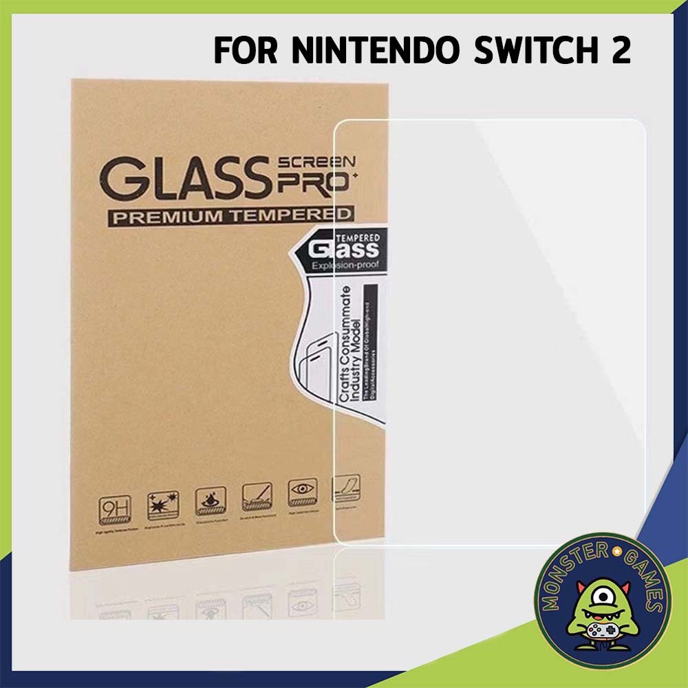 กันรอยกระจก Nintendo Switch 2 ในกล่องมี 1 ชิ้น(กันรอย Switch 2)(Nintendo Switch 2 Screen Protector)