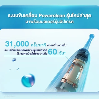 Philips Sonicare Electric Toothbrush แปรงสีฟันไฟฟ้า HX5161/HX5181 กันน้ำ IPX7 แปรงสีฟัน เซียวจ้าน