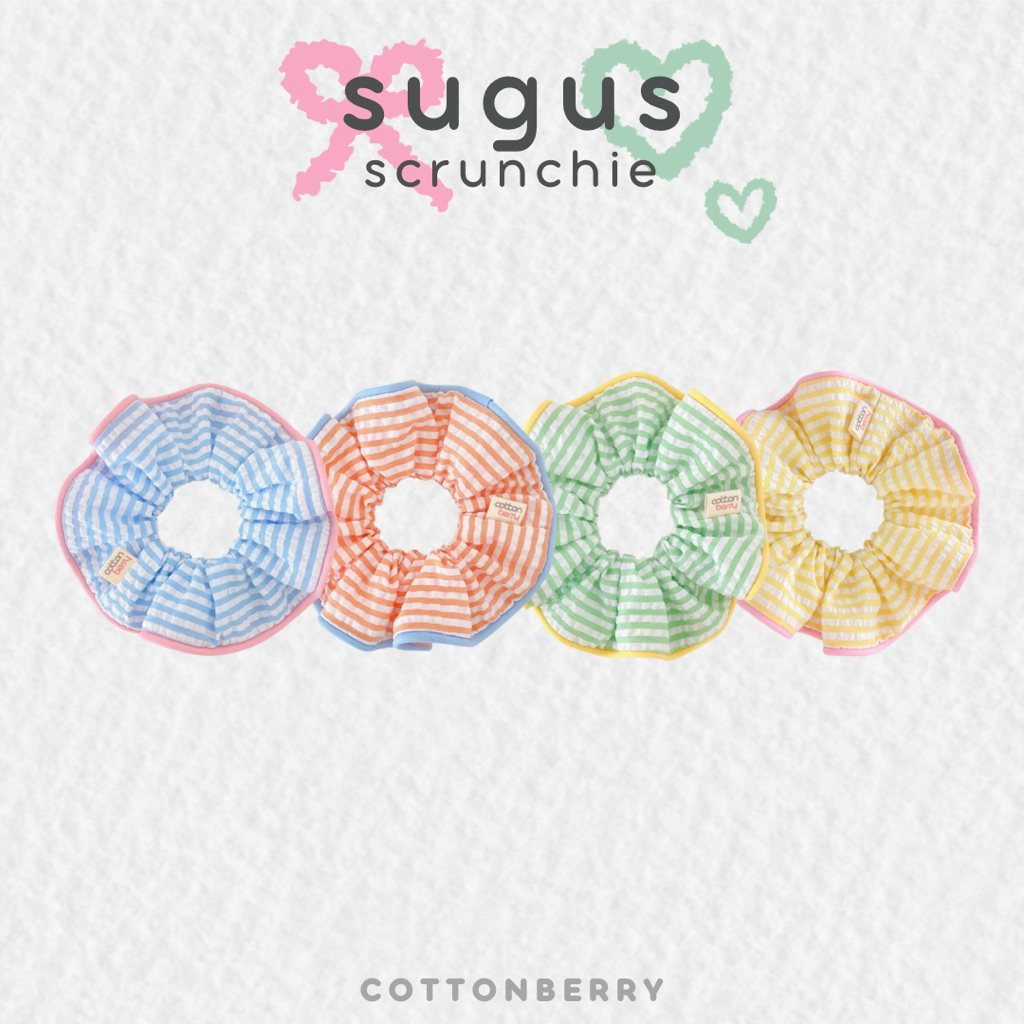Cottonberry • ยางรัดผม Sugus Scrunchies