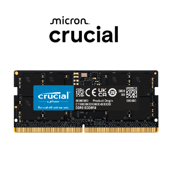 Crucial 16GB DDR5 5600MHz SODIMM