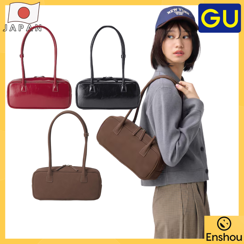 ♡โดยตรงจากญี่ปุ่น♡ GU Wide Boston Bag