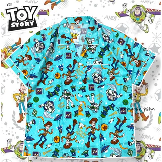 ชุดนอน ผ้าคอตตอนเชิ้ต Toy story (รอบอก42-46) ลิขสิทธิ์แท้