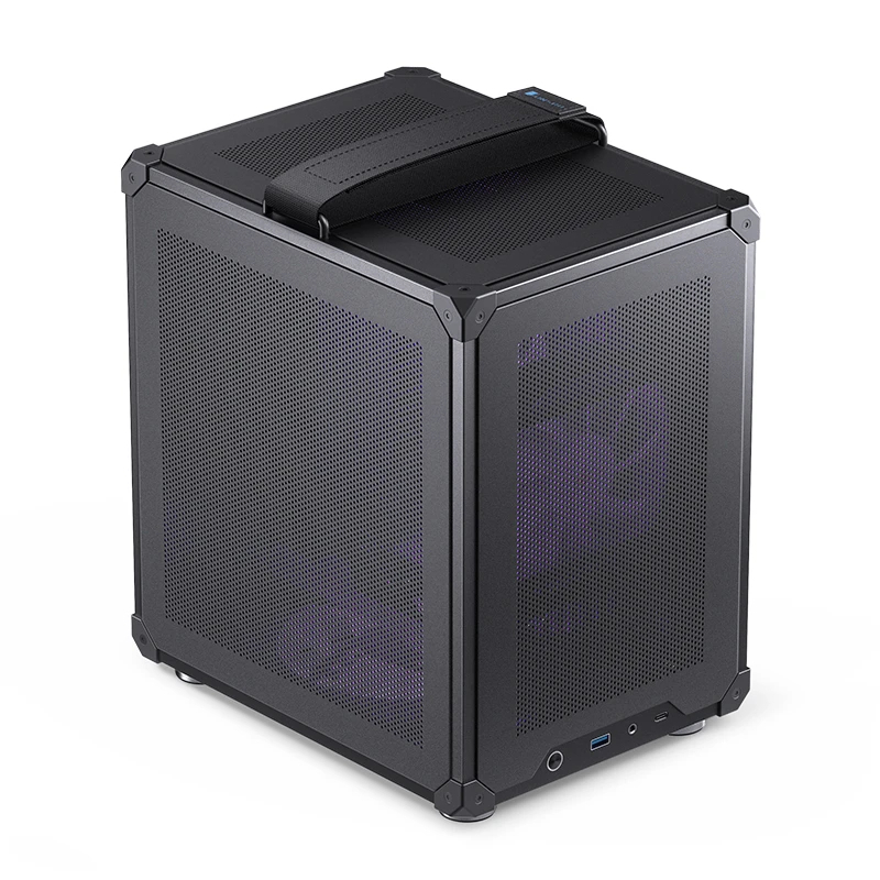 ส่งจาก กทม เคส จอนส์โบ JONSBO case C6 Handle Black สีดำ รองรับ Micro-ATX/iTX