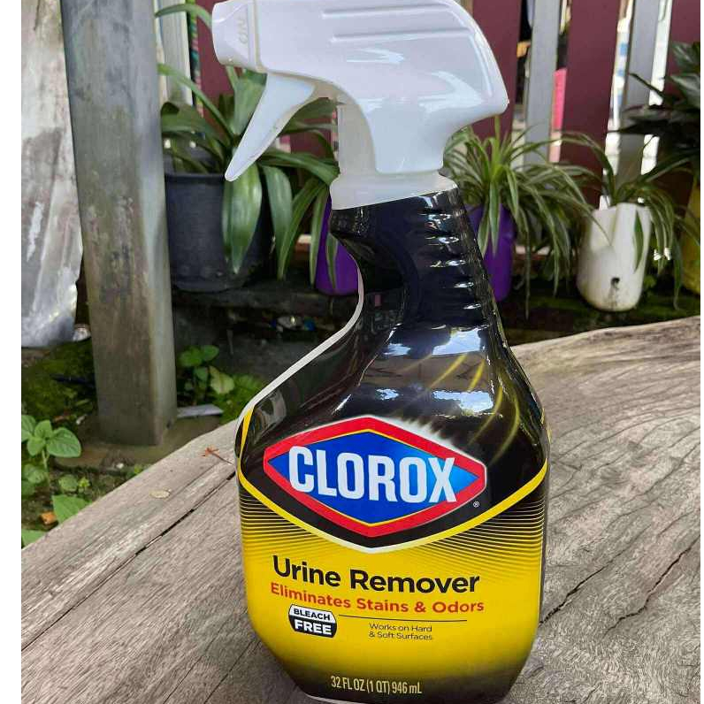 Clorox Bleach Free Urine Remover 946ml (32fl oz) สเปรย์ทำความสะอาดและกำจัดกลิ่นฉี่