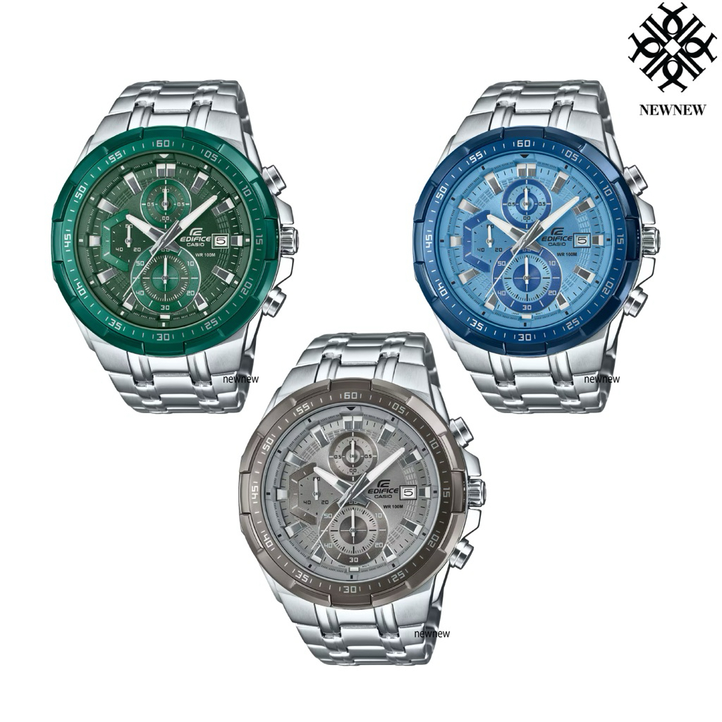 CASIO EDIFCE EFR-539DE-2AV EFR-539DE-3AV  EFR-539DE-8AV ของแท้ประกันศูนย์ 1ปี