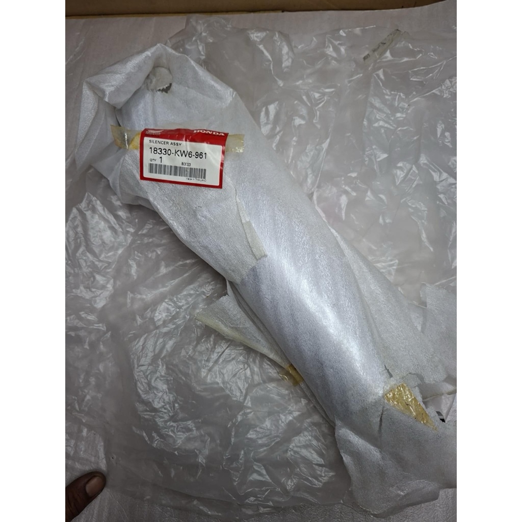 ปลายท่อNSR150RRแท้ใหม่