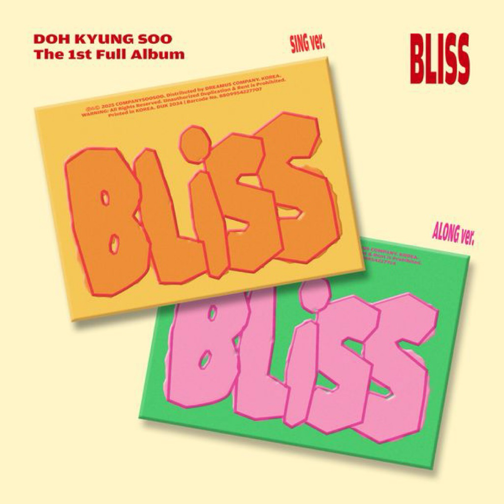 (พร้อมส่ง✨) Doh Kyung Soo The 1st full album [BLISS]