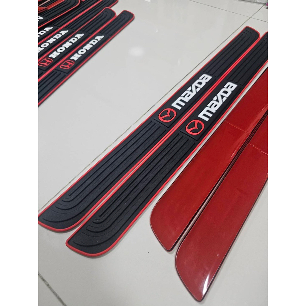 กันรอยชายบันไดรถยนต์ ยาง อย่างดี ตรงรุ่นรถ 1ชุดมี4ชิ้นจ้า - รูปที่ 2