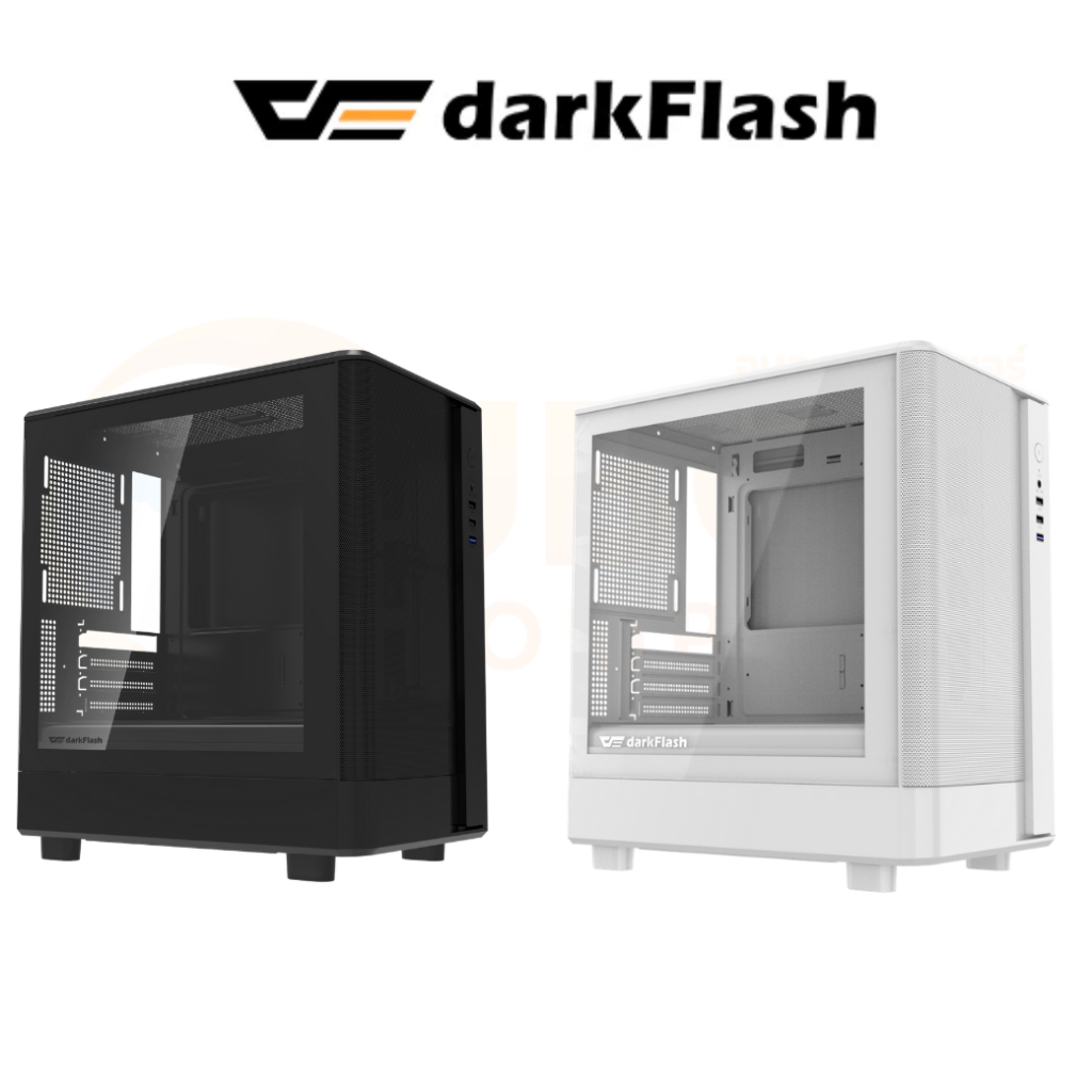 CASE (เคส) DARKFLASH DB330M MESH BLACK/WHITE