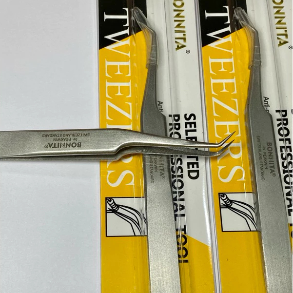 BONNITA Tweezers ทวิตเซอร์ต่อขนตา แหนบต่อขนตา เกรดพรีเมี่ยม ของแท้ 100% 51-SA
