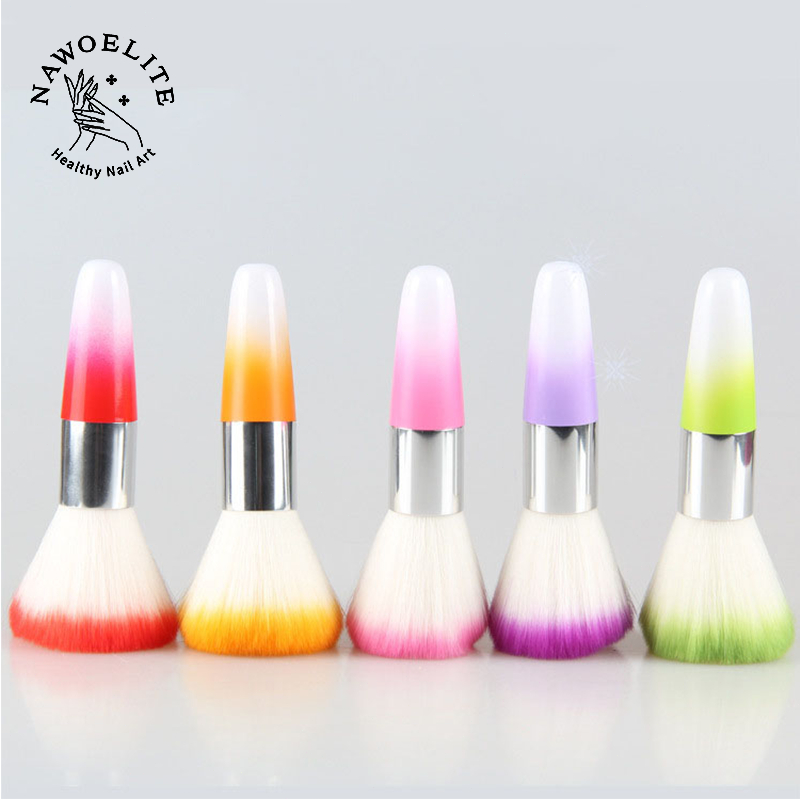【สีสุ่ม】 Nawoelite อุปกรณ์ทำเล็บ เครื่องมือ แปรง อุปกรณ์ทำเล็บมืออาชีพ แปรงเช็ดฝุ่นเล็บ แปรงทาสีเล็บ แปรงทำเล็บ