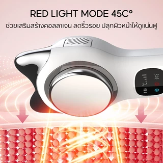 LUDMILA เครื่องนวดหน้ายกกระชับ เครื่องนวดหน้าไครโอเย็น แสง 2 สี CRYO COLD ช่วยฟื้นฟูทุกปัญหาผิว ปรับสมดุล ฆ่าเชื้อสิว