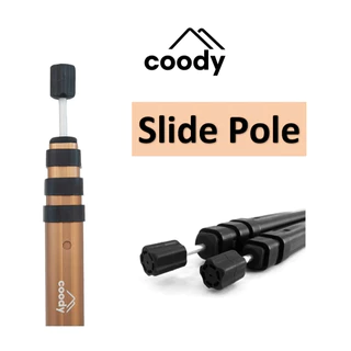 🔥พร้อมส่ง🔥coody เสาฟลายชีท เสาทาร์ปตรงรุ่น 8.0 13.68 17.2 แบรนด์แท้ 100% (ราคาต่อ 1ต้นคะ)