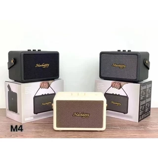 (ปรับเบสได้) 55W ลำโพงบลูทูธ รุ่น M4 เสียงนุ่ม เบสแน่น ดีไซส์สวย ปรับเสียงเบส/แหลม เชื่อมลำโพง2ตัวได้