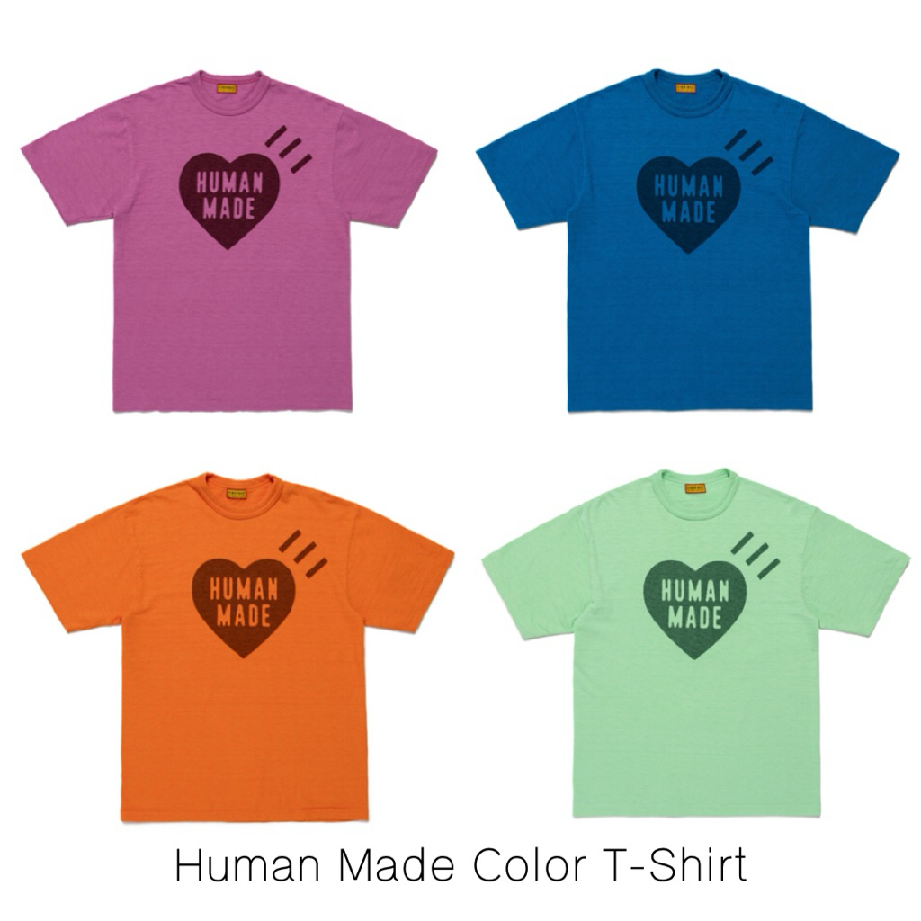 เสื้อยืด Human Made Color T-SHIRT (HM29CS033) จากญี่ปุ่น