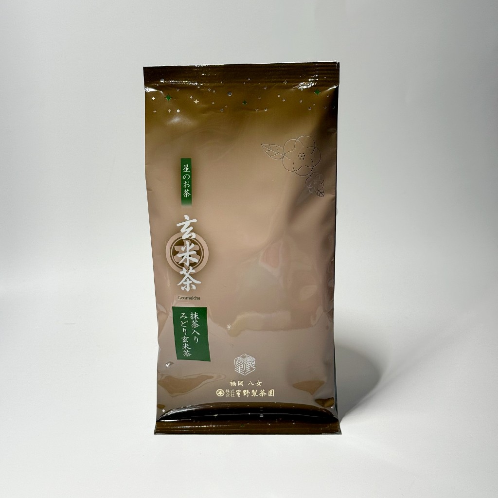Gyokuro Genmaicha ชาข้าวคั่วจาก Hoshino Seichaen