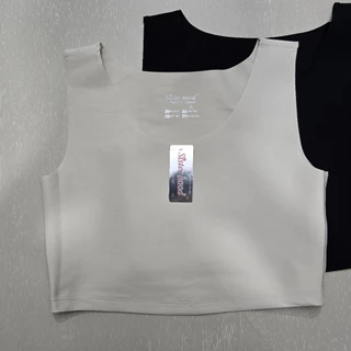 รุ่นใหม่ เสื้อกล้ามทอม ไร้ขอบ รุ่นนี้ผ้าด้านหน้าสองชั้น ปิดจุกได้ดี และ รัดได้ดีกว่า#ไร้ขอบsister hood