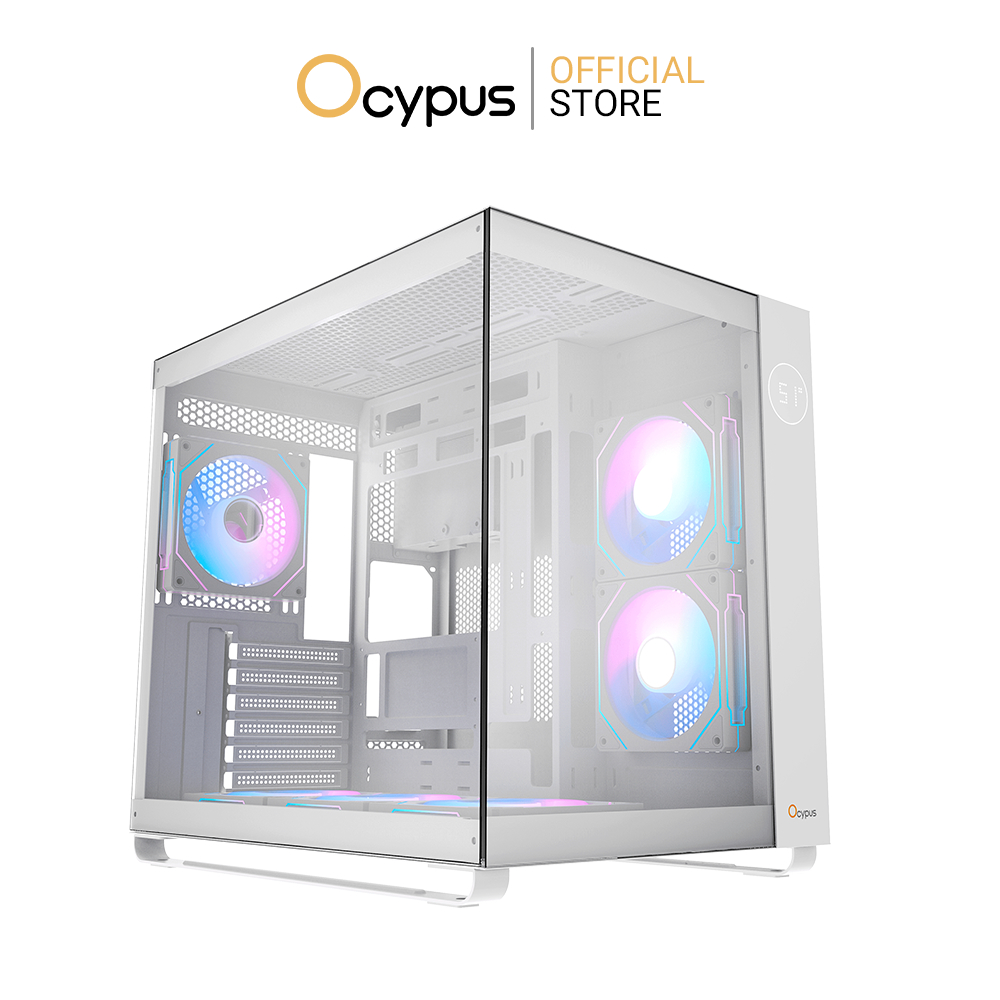OCYPUS IOTA C70 WHITE ARGB (COMPUTER CASE / เคสคอมพิวเตอร์)