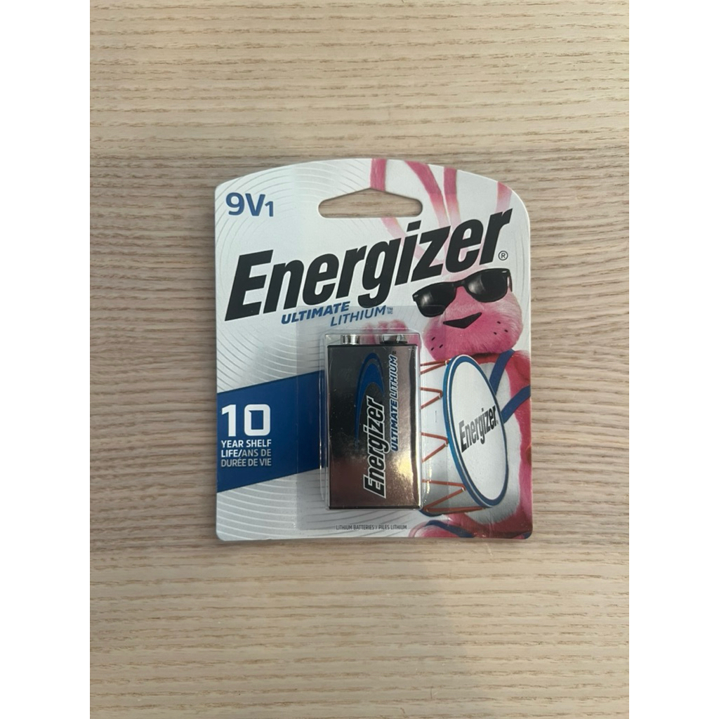Energizer Ultimate Lithium 9V, 1-Pacl or 2-Pack, Best Before 2032 - 2035 (New)