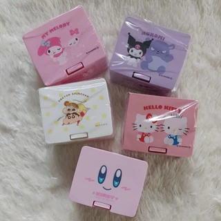 กล่องกด ซานริโอ้ มายเม Mymelody คุโรมิ คิตตี้ ชินจัง เคอบี้ ชินนา โปเชโกะ Sanrio ใส่ของ ของใช้