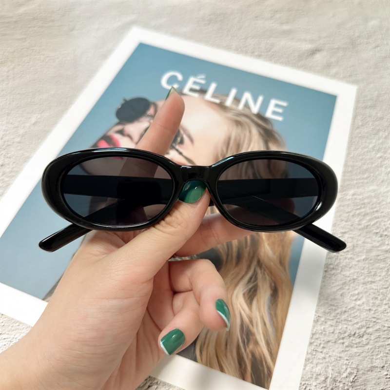 แว่นกันแดด  สไตล์เรโทร  แว่นกันแดดทรงแคทอาย  แฟชั่น  การป้องกันรังสียูวี  ส่งเร็ว  ส่งไวจากไทย - รูปที่ 2