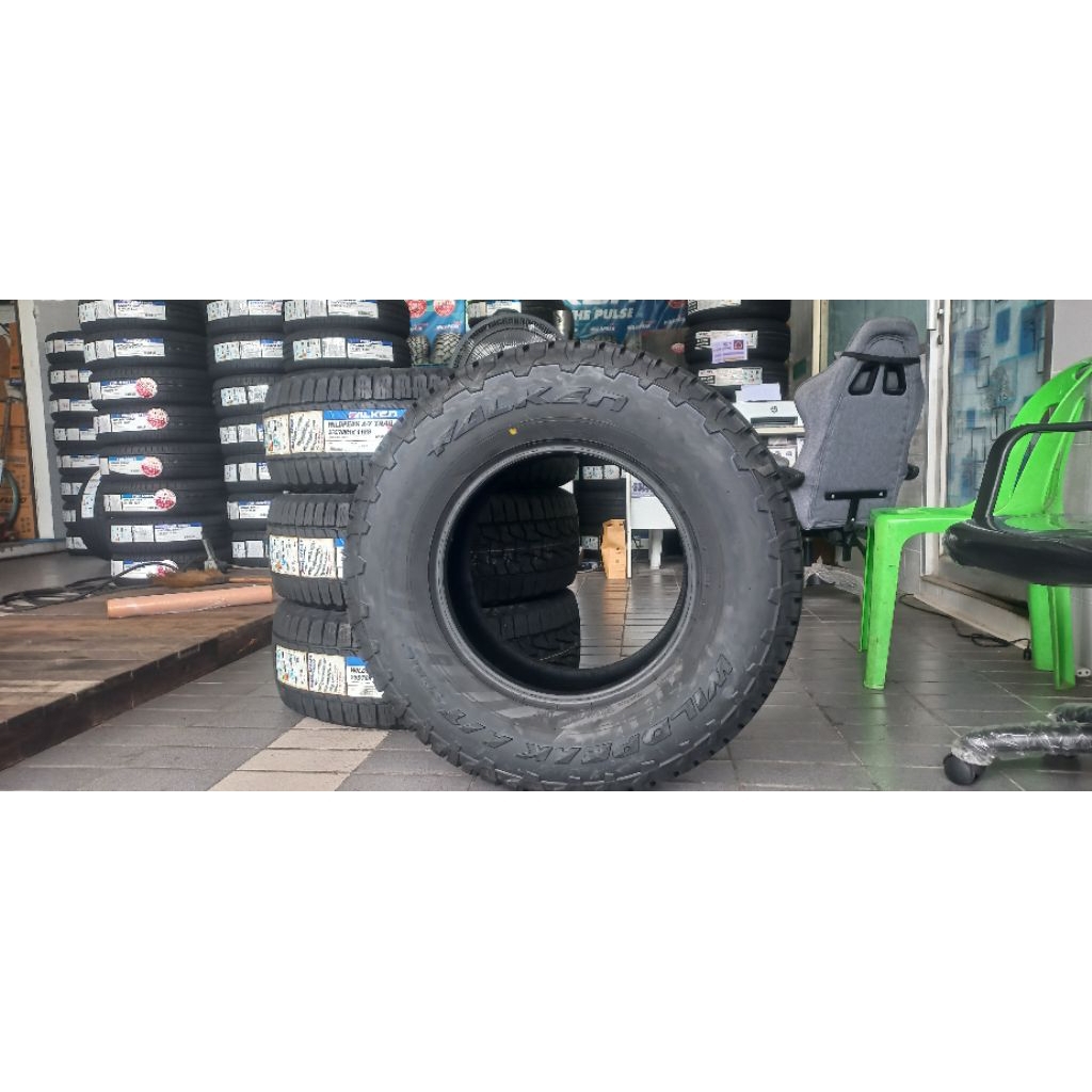 falken 265/70r16รุ่น wildpeak AT TRAIL ยางใหม่ ผลิตปี2024ราคาต่อ4เส้น  แถมจุ้ม4ตัว