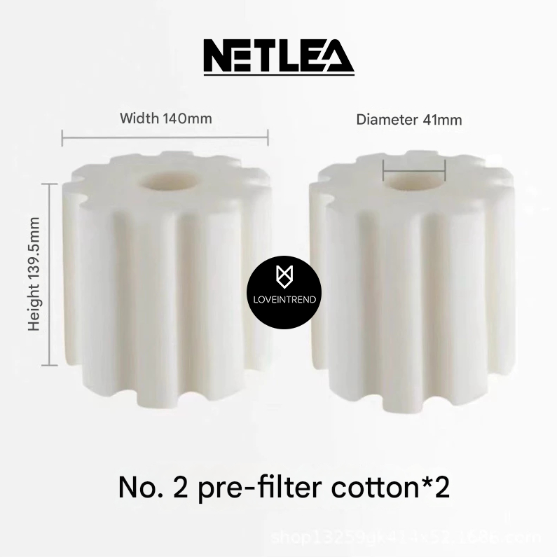 ใยกรอง Netlea Filter สำหรับ Prefilter No.2