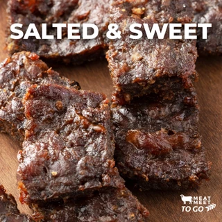 เนื้อวัวอบ Beef Jerky หอม นุ่ม ฉ่ำ กลิ่นเครื่องเทศไทยแท้ พร้อมเคี้ยวได้ทุกที่ทุกเวลา เนื้อวัวกรอบ