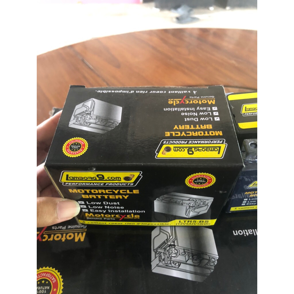 แบตเตอรี่รถจักรยานยนต์LAMBo9SR แรง