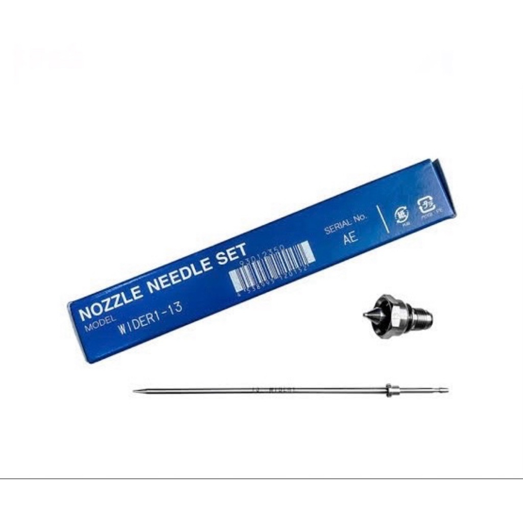 อะไหล่กาพ่นสี “IWATA” ชุดหัวเข็ม เข็ม Nozzle needle set Wider1
